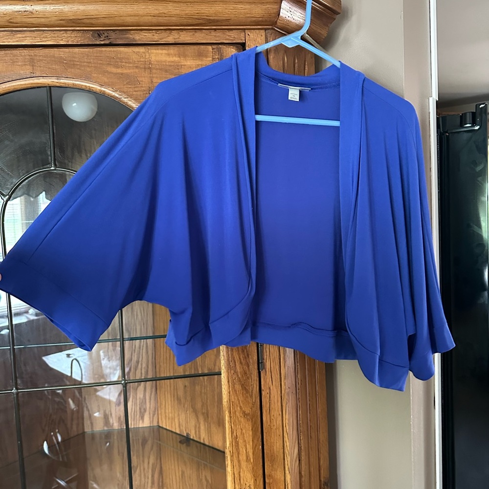 Open Front Sz 18 Bolero Jacket. MUST BE BUNDLED (T)